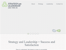 Tablet Screenshot of leadthinkdo.com